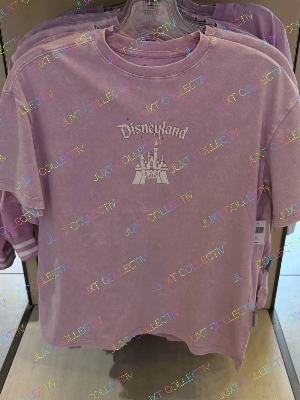 NWT Disney Parks Disneyland Sleeping Beauty Castle Pink Graphic T-Shirt